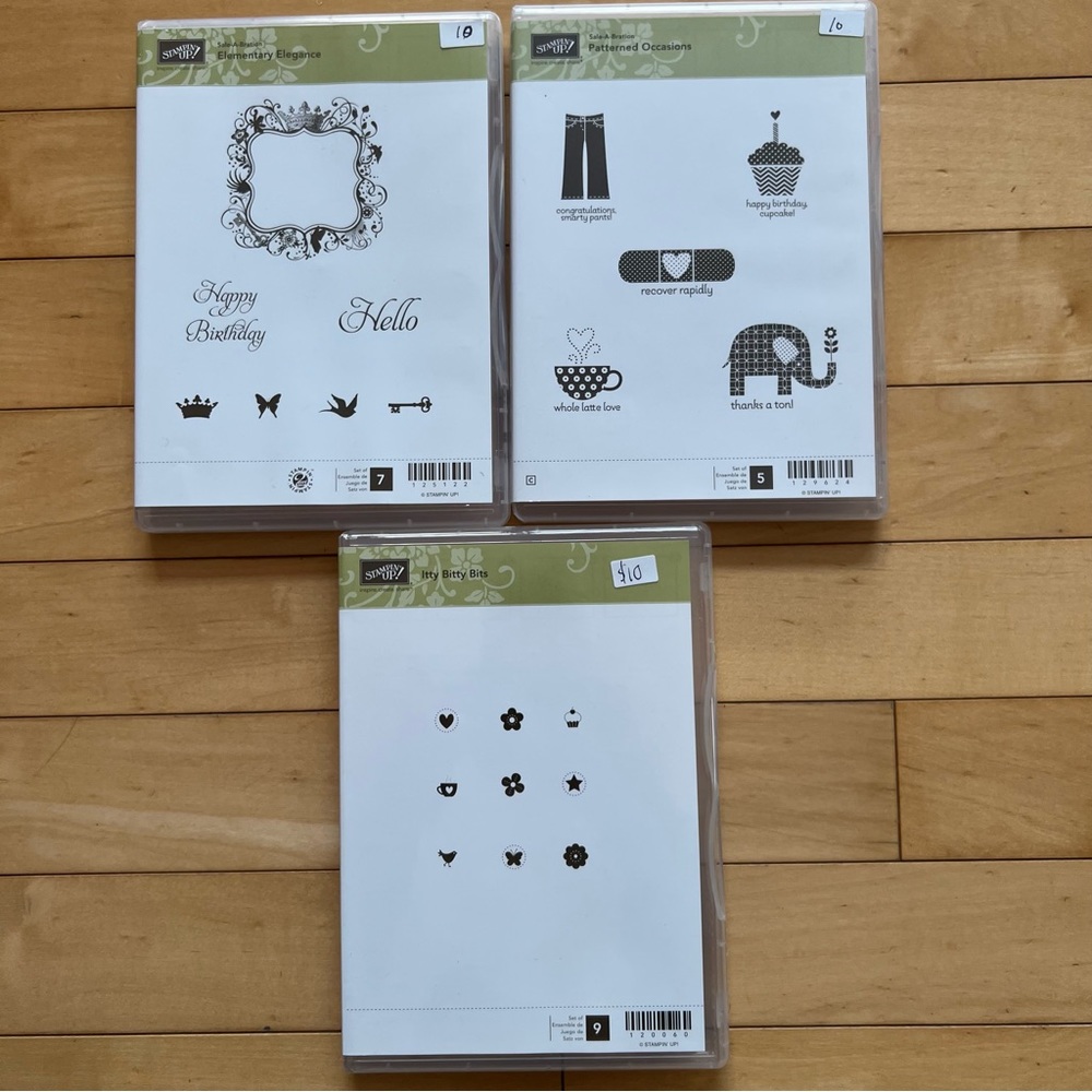 Lot of Stampin’ Up stamp sets